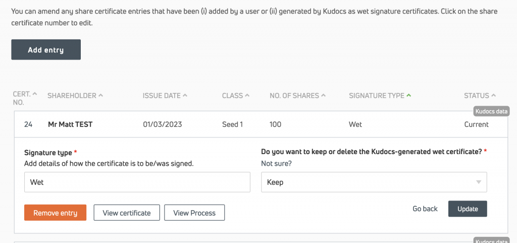 Feature update - March 2023 - Kudocs